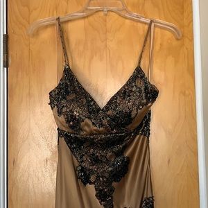 Beaded, Lace and Silk dress